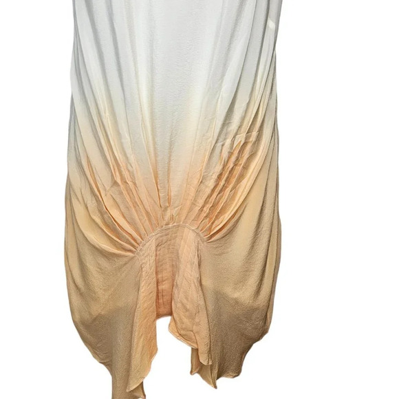 Le Jean De Marithe + Francois Girbaud Womens  Silk Dress Size Medium - Picture 3 of 8